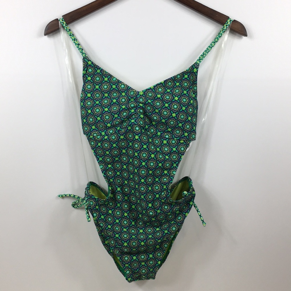 Prana One-Piece Green swim suit size Small